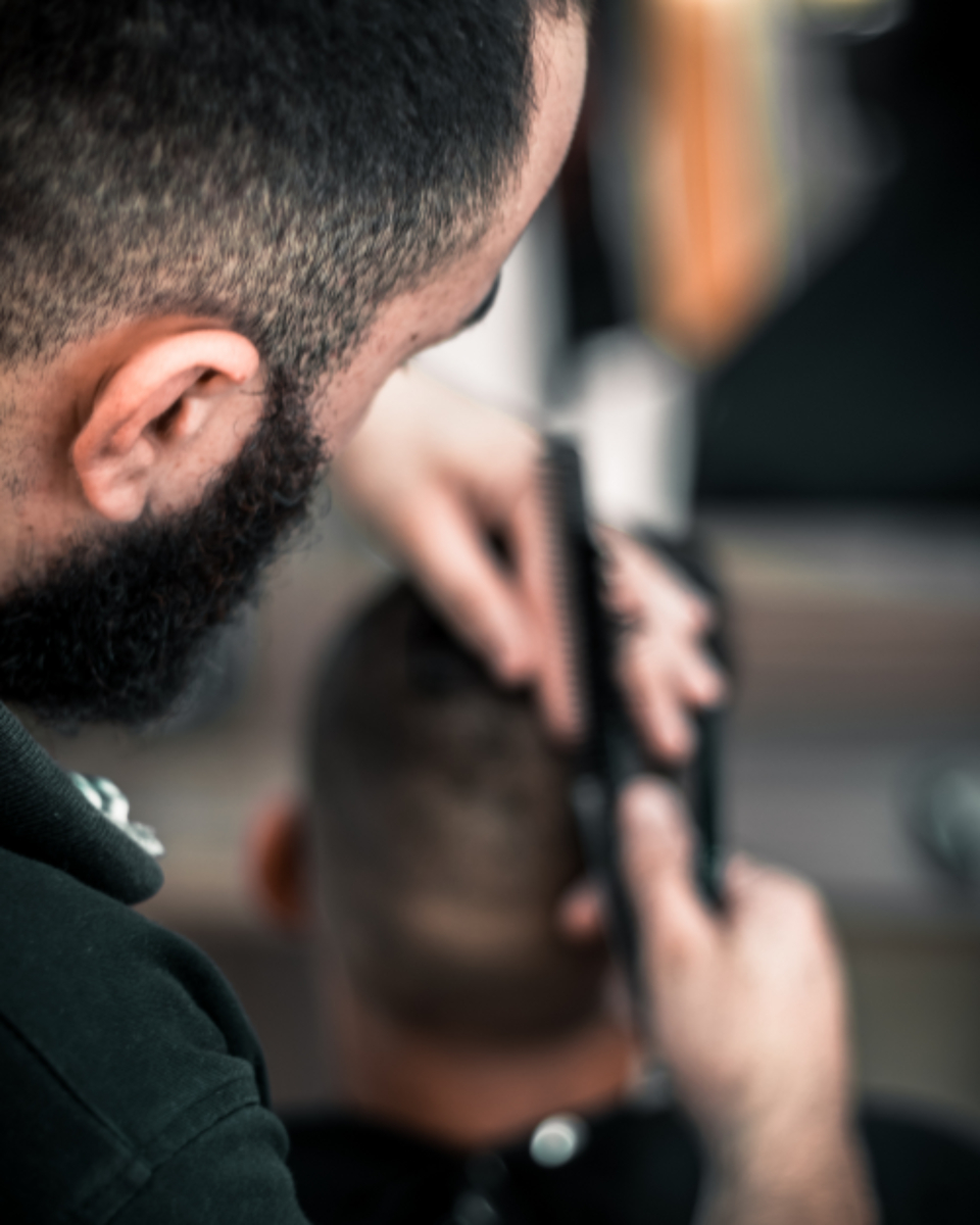 hair styled at Ox Fade Barbers, Leeds